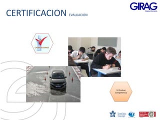 CERTIFICACION   EVALUACION
 