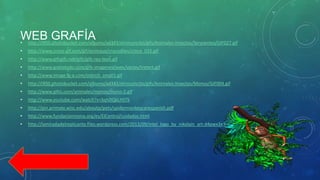 WEB GRAFÍA• http://i950.photobucket.com/albums/ad343/elrinconcito/gifs/Animales-Insectos/Serpientes/GIF027.gif
• http://www.icone-gif.com/gif/animaux/crocodiles/croco_015.gif
• http://www.gifsgifs.net/gifs/gifs-rey-leon.gif
• http://www.gratistodo.com/gifs-imagenes/aves/varios/tretert.gif
• http://www.image.fg-a.com/ostrich_small1.gif
• http://i950.photobucket.com/albums/ad343/elrinconcito/gifs/Animales-Insectos/Monos/GIF004.gif
• http://www.gifss.com/animales/monos/mono-2.gif
• http://www.youtube.com/watch?v=SqhDQkLHSTk
• http://pin.primate.wisc.edu/aboutp/pets/spidermonkeycarespanish.pdf
• http://www.fundacionmona.org/es/ElCentro/cuidados.html
• http://lamiradadelreplicante.files.wordpress.com/2013/09/intel_logo_by_nikolain_art-d4pwx3x.jpg
 