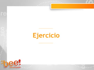 Peluquerías Ropa
Ejercicio
 