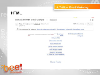 4. Tráfico: Email Marketing
Peluquerías Ropa
HTML
 