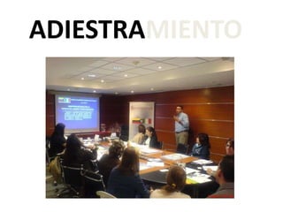 ADIESTRAMIENTO

 