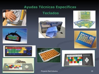 Ayudas Técnicas Específicas  Teclados 