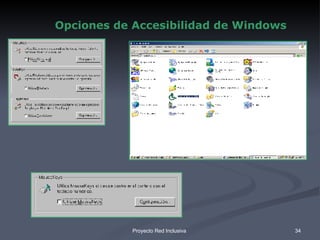 Opciones de Accesibilidad de Windows 