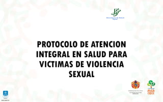 Capacitacion en atencion a victimas de violencia sexual | PDF