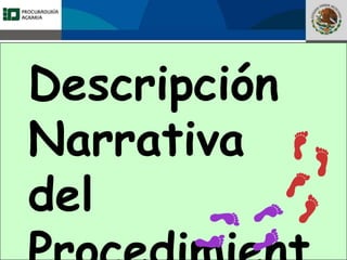 Fomento a la Inversión
Pública y Privada en la
Propiedad Rural
FIPP
Descripción
Narrativa
del
 