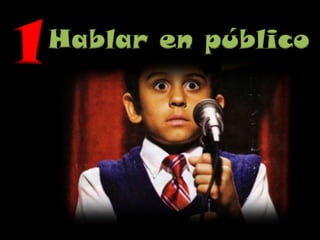 1
Hablar en público