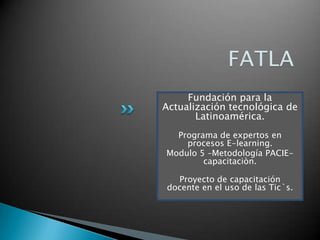 Capacitacion Docente Institucional