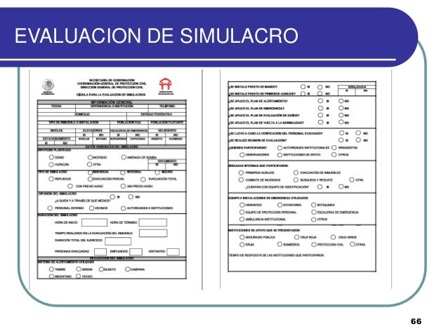 Capacitacion; Evacuacion, Busqueda y Rescate