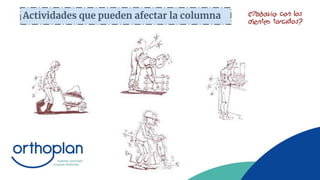 Actividades que pueden afectar la columna
 