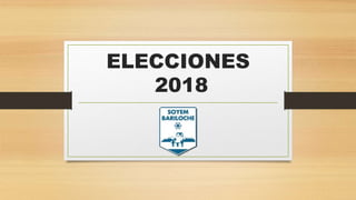 ELECCIONES
2018
 