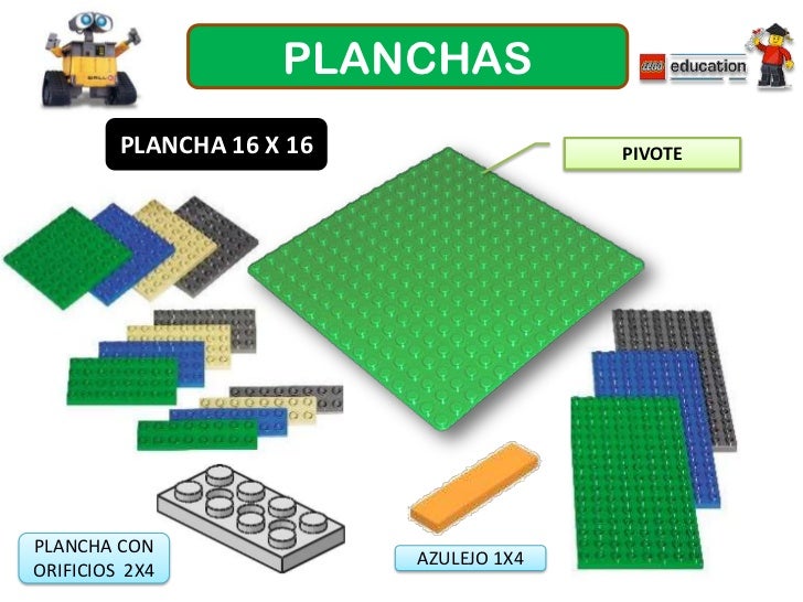 planchas de lego