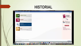 HISTORIAL
 