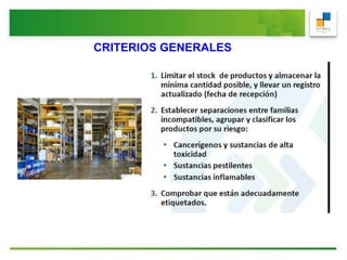CRITERIOS GENERALES
 