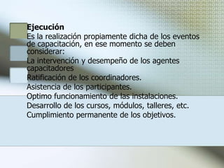 Del evento:Nombre del curso, taller, conferencia, seminario, etc.Nombre del instructorObjetivosFecha de realizaciónHorarioDel ambiente:Selección de aulasCondiciones materiales e higiénicasVisibilidad, acústica, ventilación.etc.Servicios complementarios: cafetería, materiales, servicios, etc.