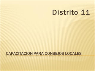 Distrito 11 