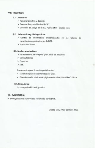 Capacitacion perueduca