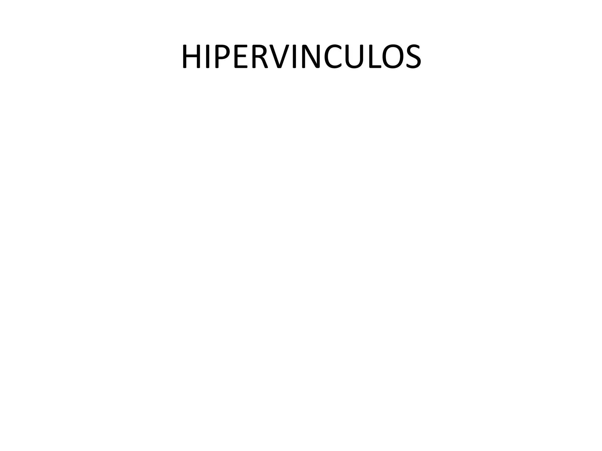 HIPERVINCULOS