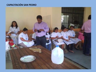 CAPACITACIÓN SAN PEDRO