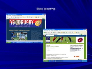 Blogs deportivos
 