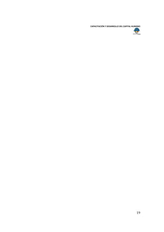  
                                                     
        CAPACITACIÓN Y DESARROLLO DEL CAPITAL HUMANO 
 
 




                                                 19 
 