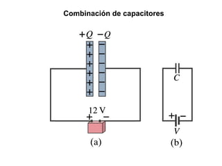 Combinación de capacitores 
