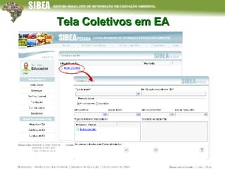 Tela Coletivos em EA 