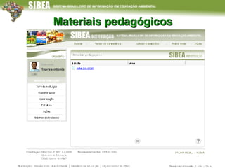 Materiais pedagógicos 