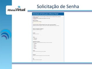 Solicitação de Senha
 