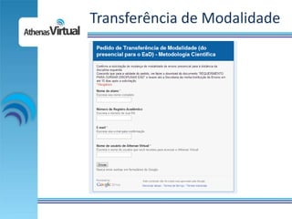 Transferência de Modalidade
 