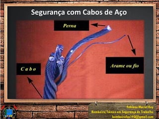 Segurança com Cabos de Aço
 