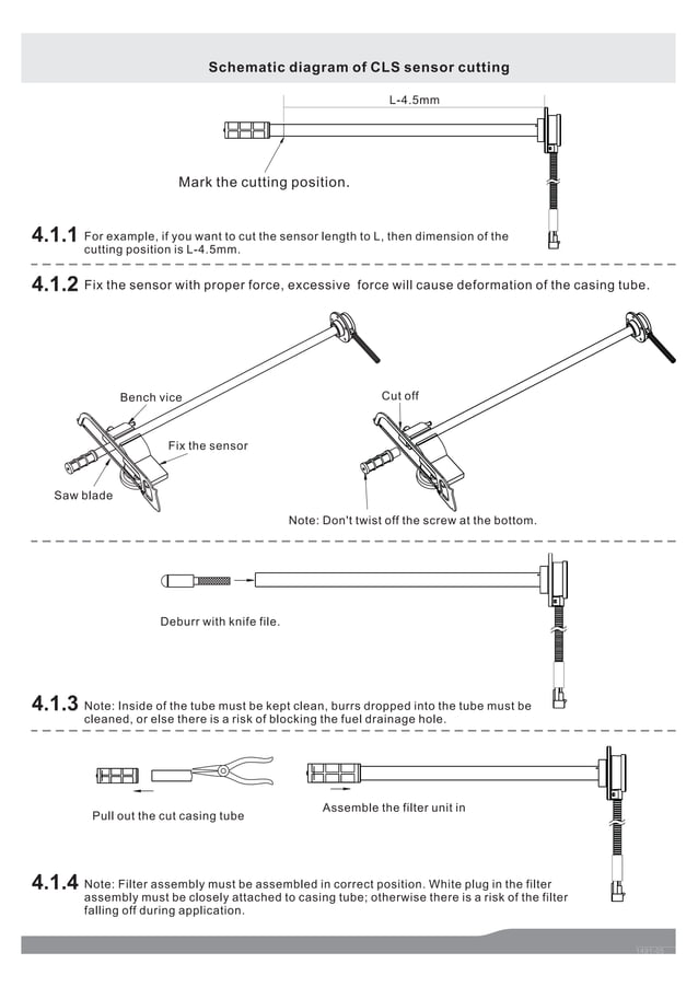 Capacitive Fuel Sensor Specification and Manual | PDF