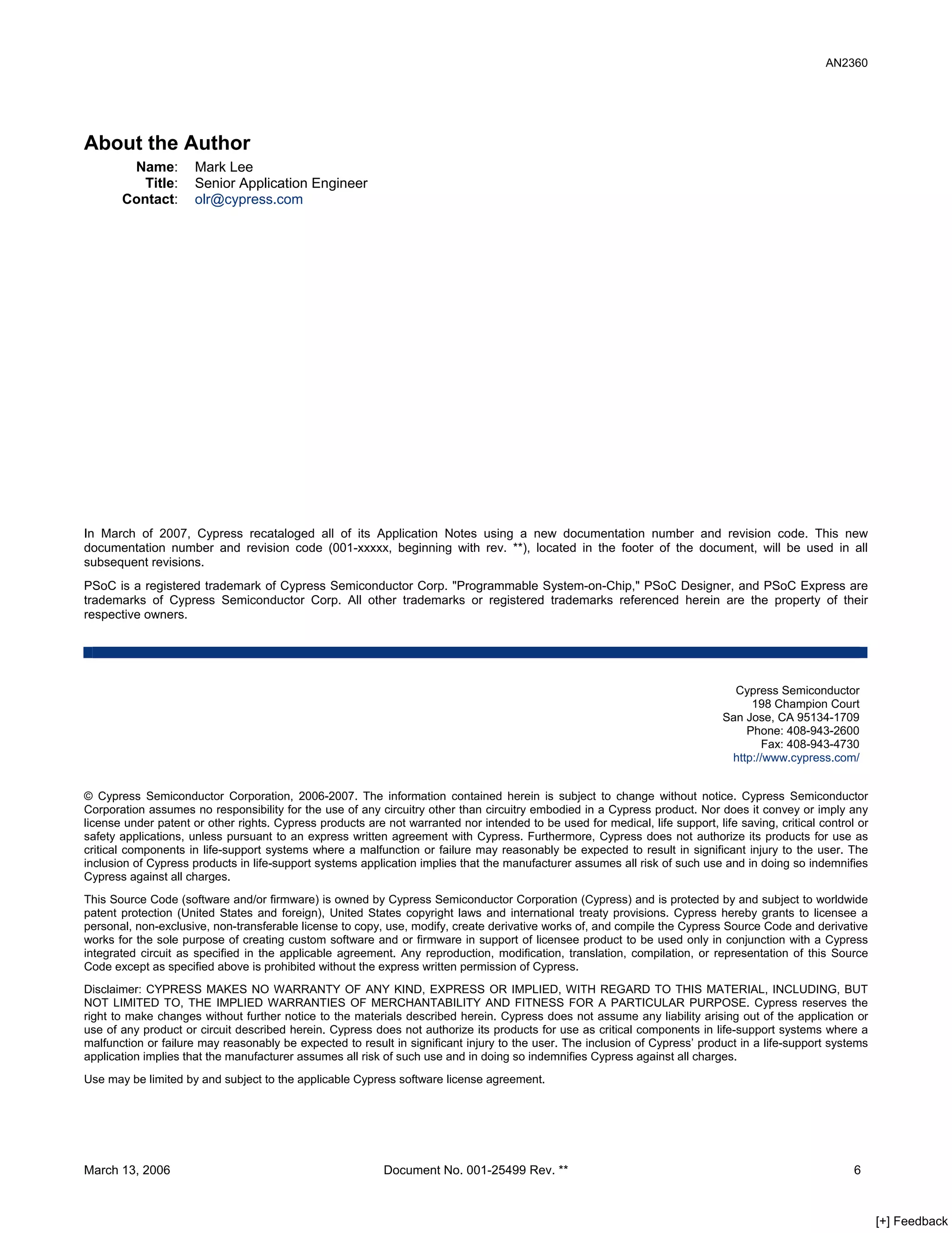 Capacitive Sensing - Power and Sleep Considerations