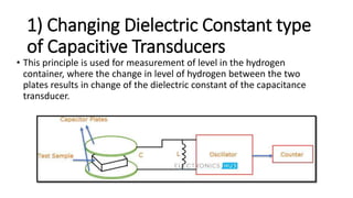 Capacitive transducers | PPTX | Physics | Science