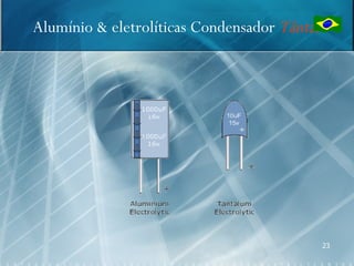 Alumínio & eletrolíticas Condensador Tântalo




                                           23
 