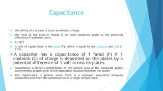 Capacitor | PPTX