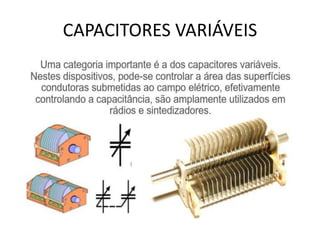 CAPACITORES VARIÁVEIS
 