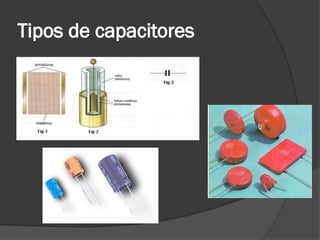 Tipos de capacitores
 