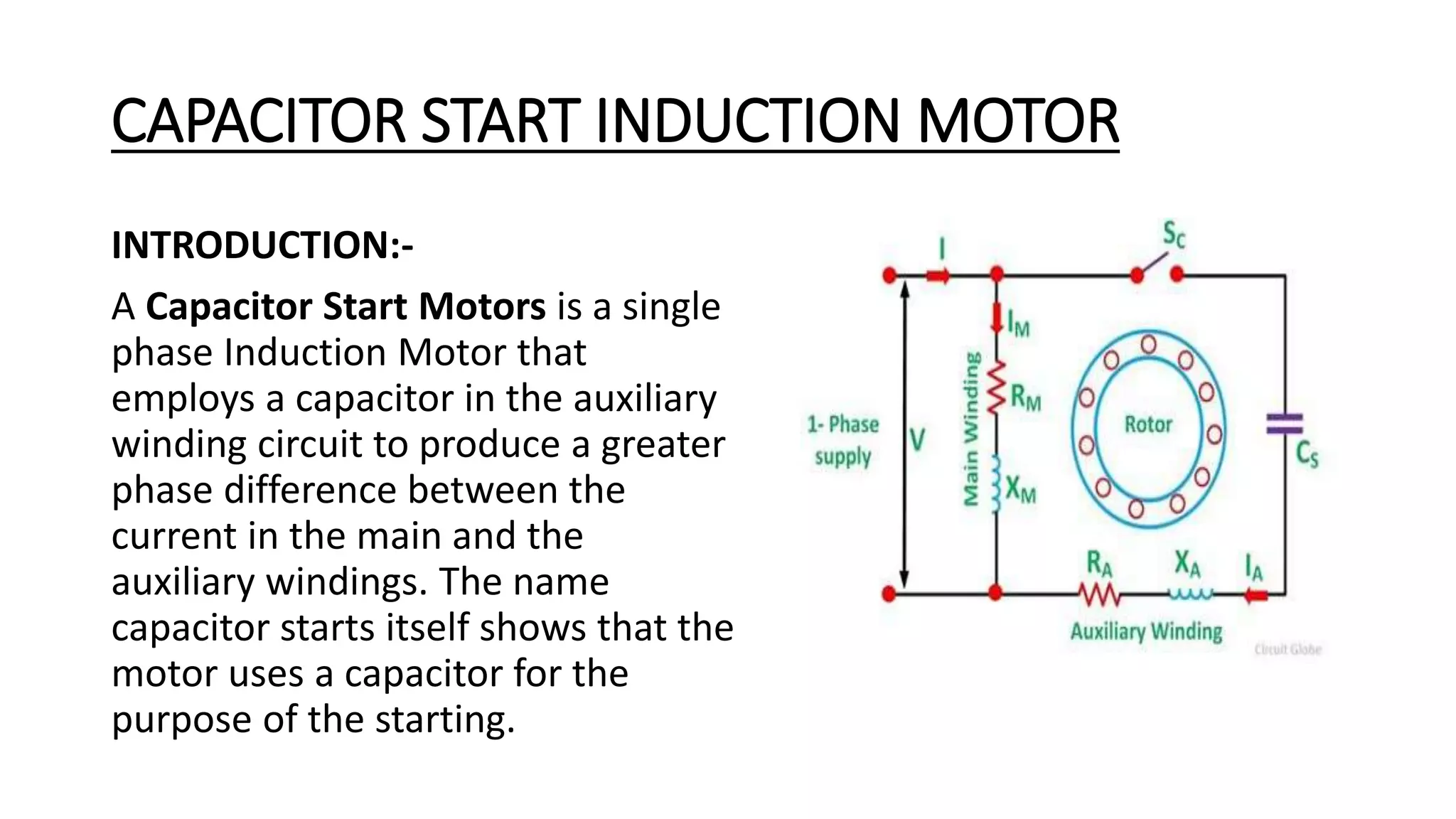 Capacitor motor | PPT