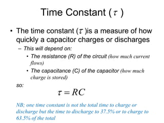 Capacitors | PPTX