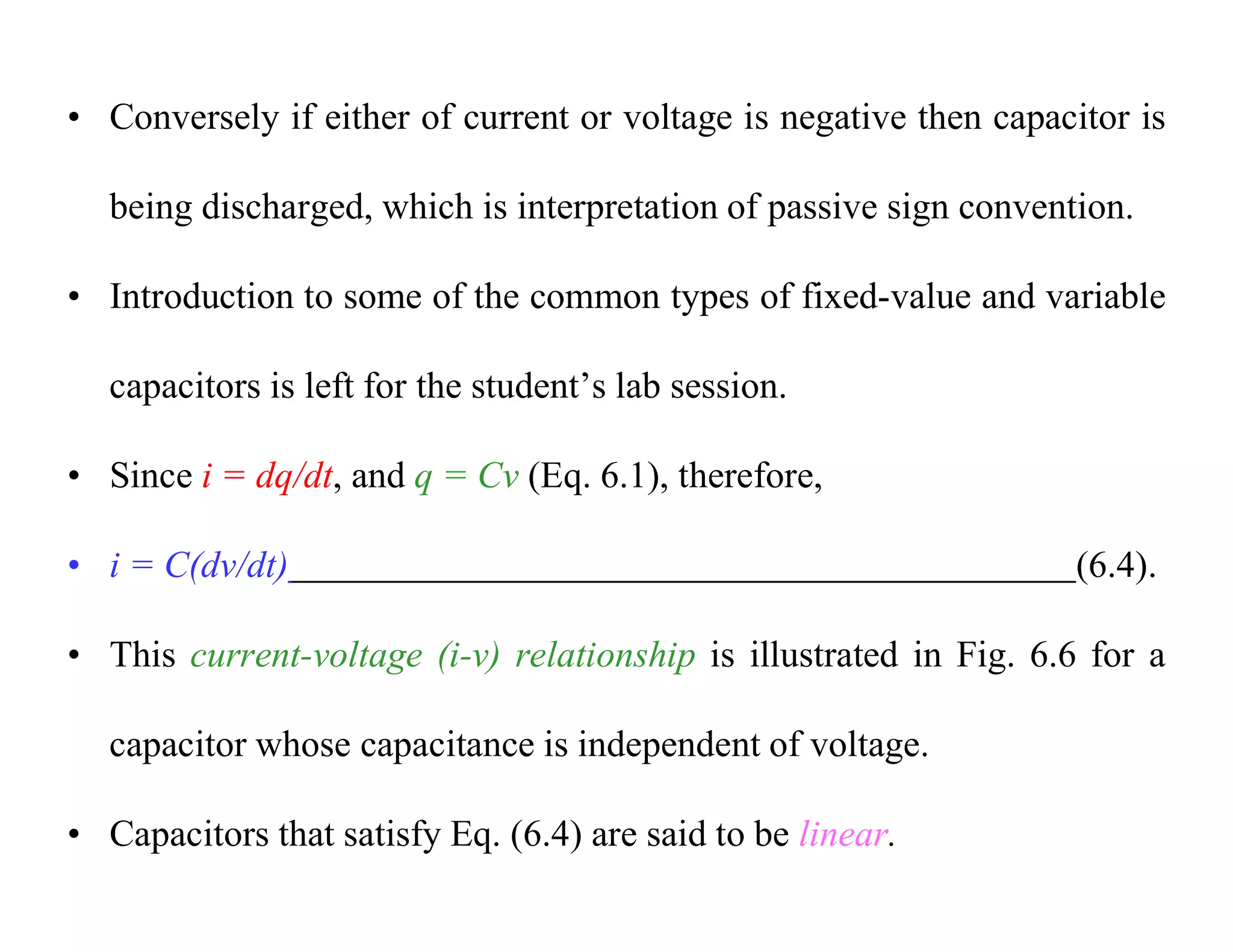 Capacitors and inductors linear circuit analysis | PDF