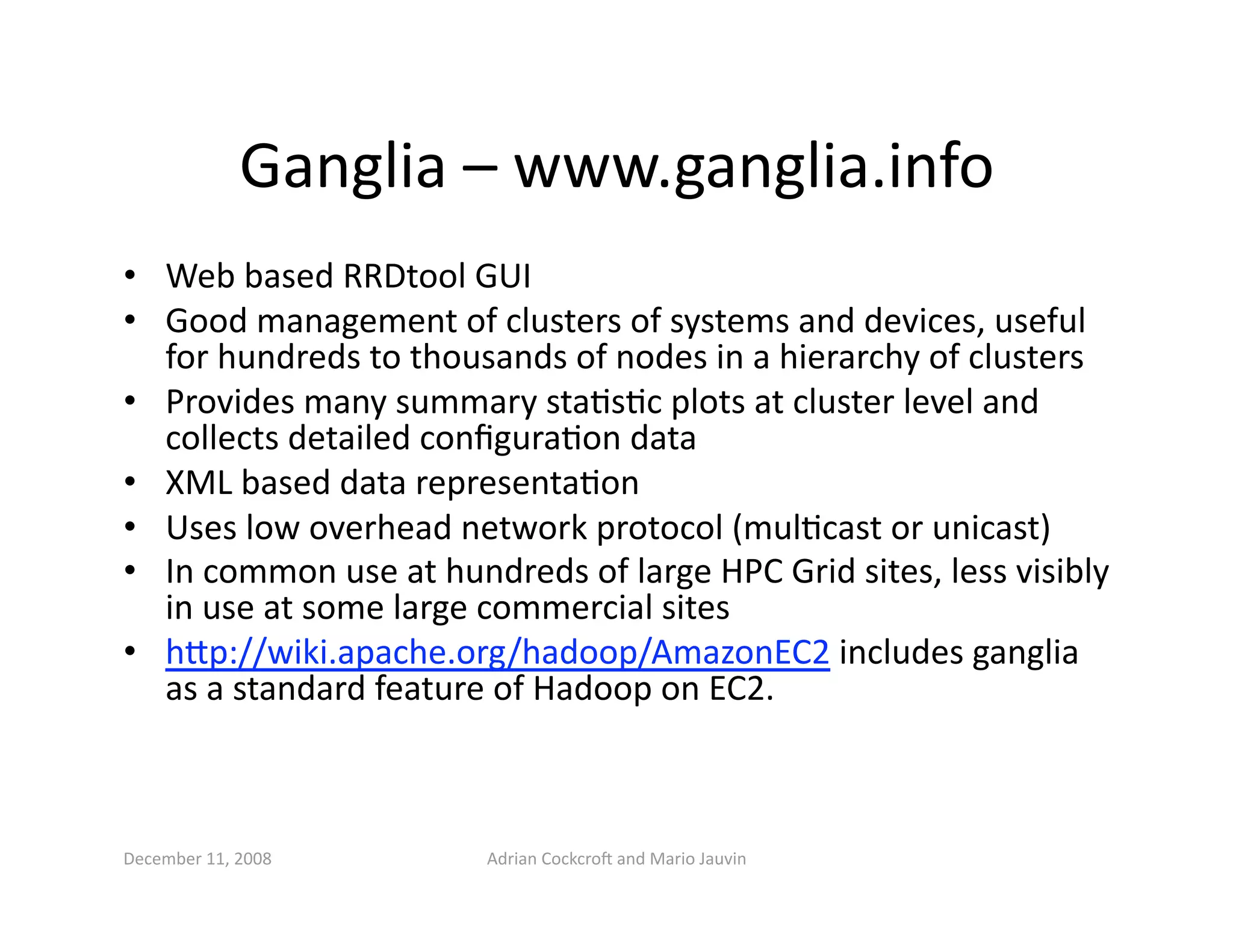 Capacity Planning for Cloud Computing