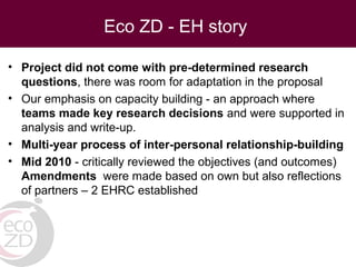 A decade of capacity building on Ecohealth/One Health in Southeast Asia: Challenges and perspectives