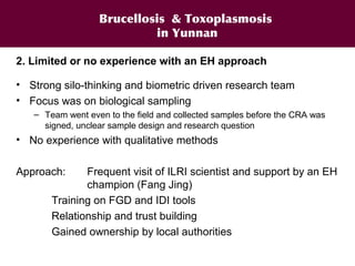 A decade of capacity building on Ecohealth/One Health in Southeast Asia: Challenges and perspectives