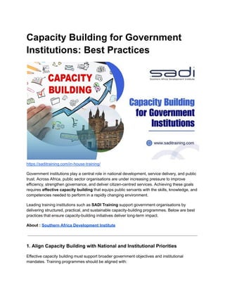 Capacity Building for Government Institutions Best Practices.pdf