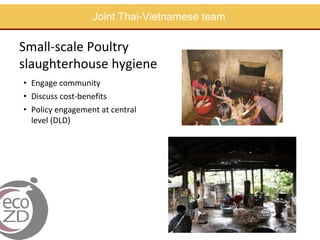 Capacity building in EcoHealth: Experiences and evaluation of training using a "learning by doing" approach, within academic and non-academic contexts