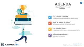 Capacity Conquered: Realigning Resources to Respond, React and Recover ...