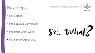 Big Data meets Gender