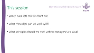 Big Data meets Gender