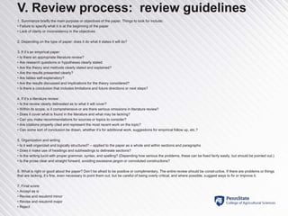 Publish or perish? Don't perish!