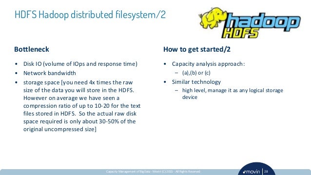 Capacity Management And Bigdata Hadoop Hitchhiker S Guide For The C